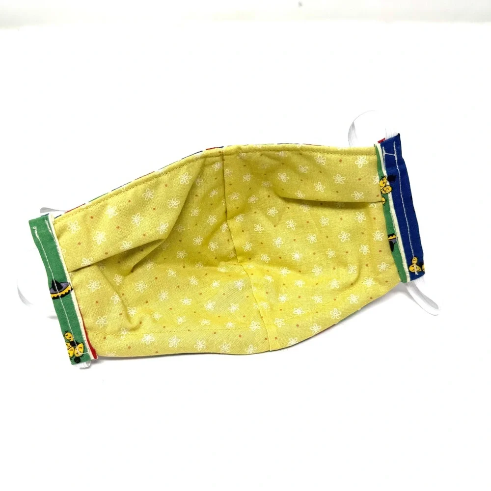 Face mask, 4 layers of cotton fabric, size adult, NWOT